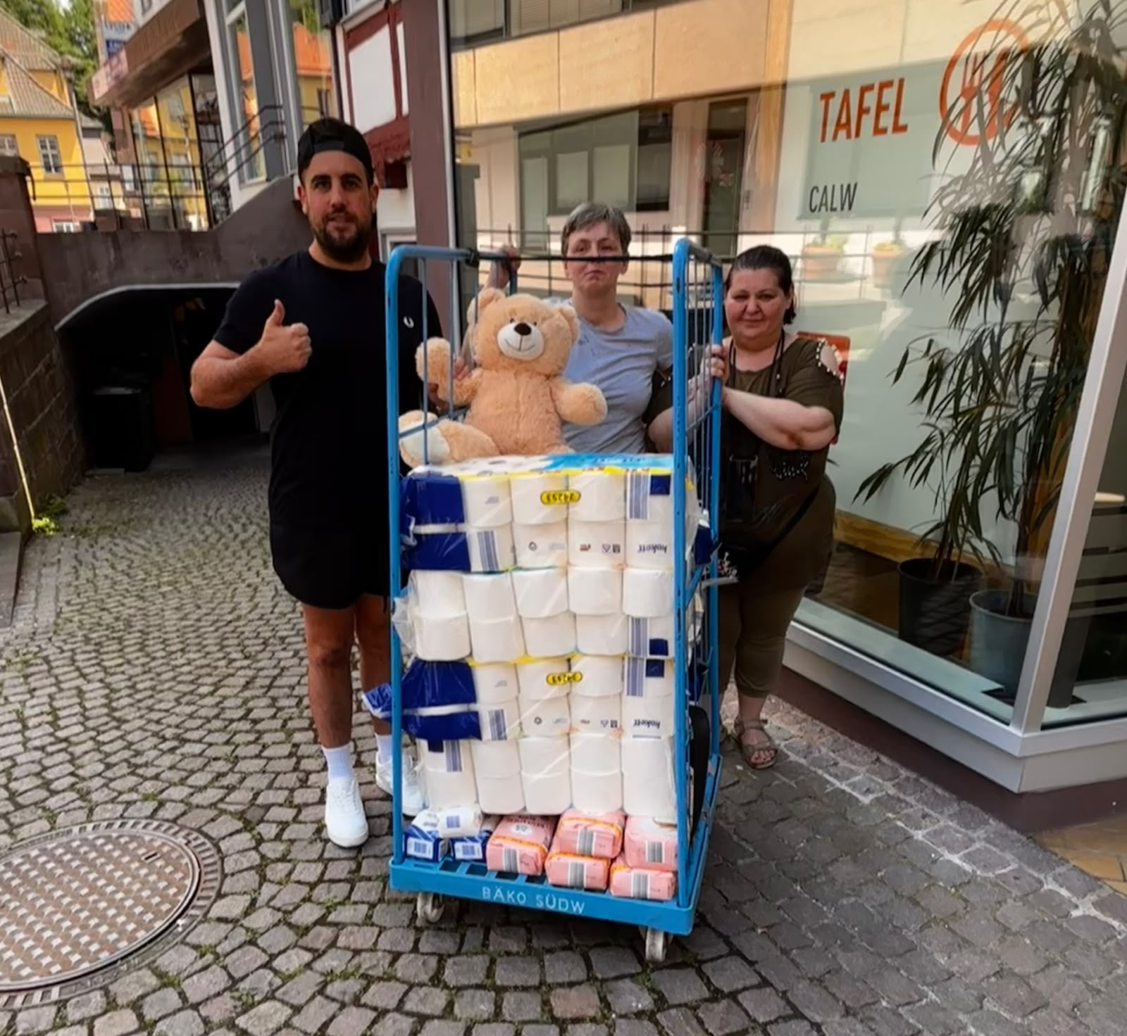 Hilfsgüter und Sachspenden für soziale Einrichtungen