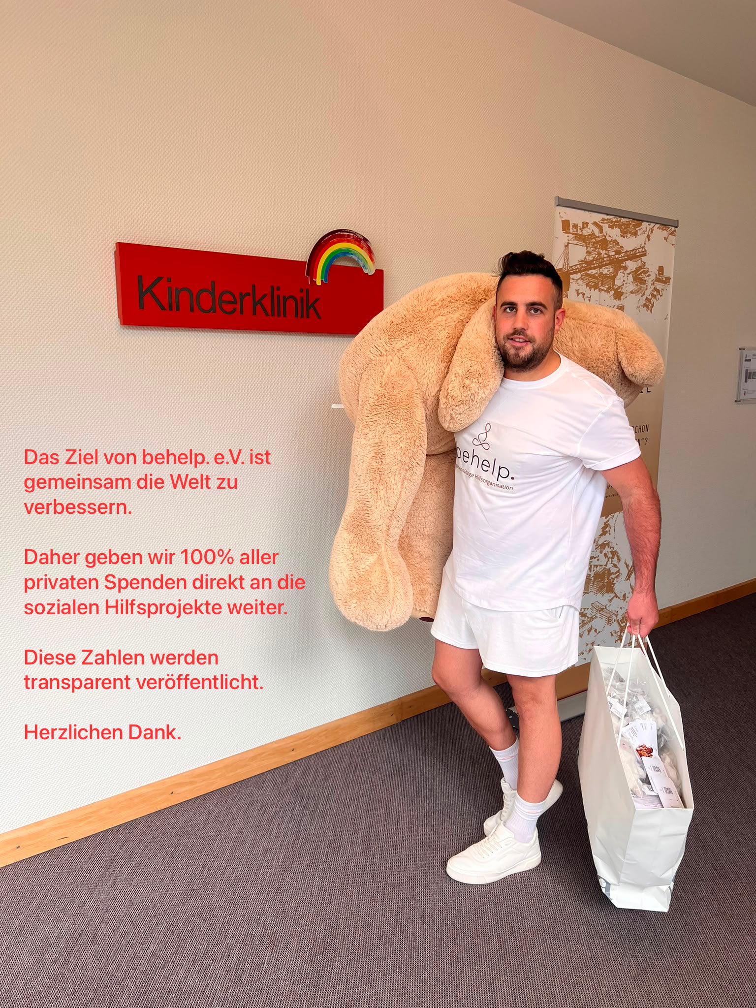belp. Projektbild mit Transparenzhinweis